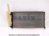 AKS DASIS 1713501 Radiator, engine cooling